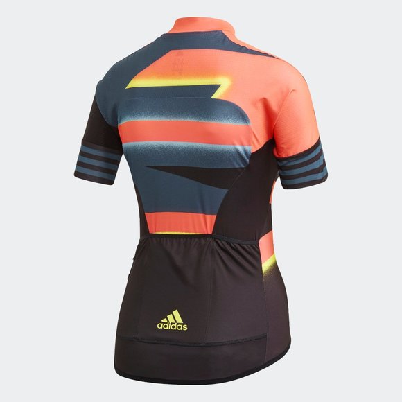 Adidas Women's Cycling ADISTAR JERSEY Solar Red - Picture 5 of 7